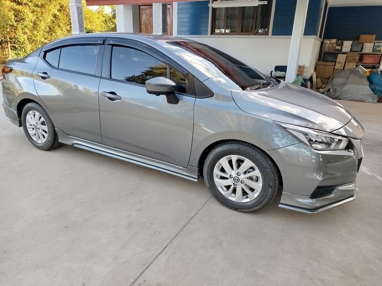 Nissan Almera 2020 1.0 V Sedan เบนซิน ไม่ติดแก๊ส เกียร์อัตโนมัติ เทา รูปที่ 2