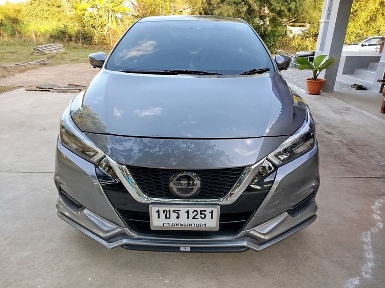 รถ Nissan Almera 1.0 V สี เทา