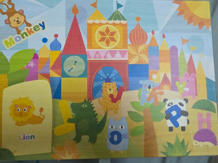 การ์ด ฝึกตัวอักษร แม่เหล็ก