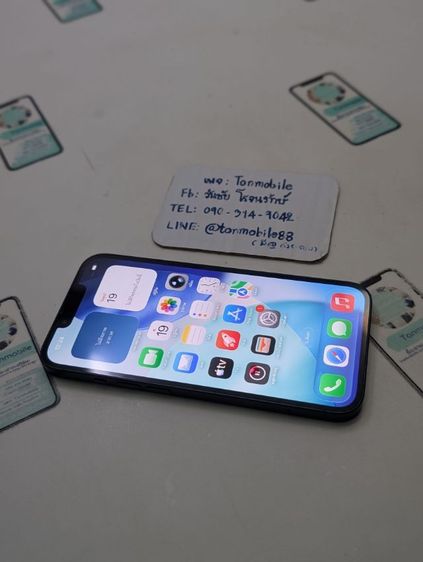 ขาย  เทิร์น iPhone 13 128 Midnight ศูนย์ไทย สภาพสวย อุปกรณ์ครบยกกล่อง ประกันยาว 6 เดือน สุขภาพแบต 91 เพียง 11,590 บาท ครับ  รูปที่ 4
