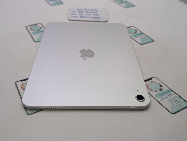iPad Gen 11 128 Gb Wifi Silver ศูนย์ไทย รอบชาร์จ 22 รอบ สภาพใหม่เอี่ยม อุปกรณ์ครบยกกล่อง ประกันยาว 8 เดือน เพียง 9,290 บาท เท่านั้น ครับ รูปที่ 7