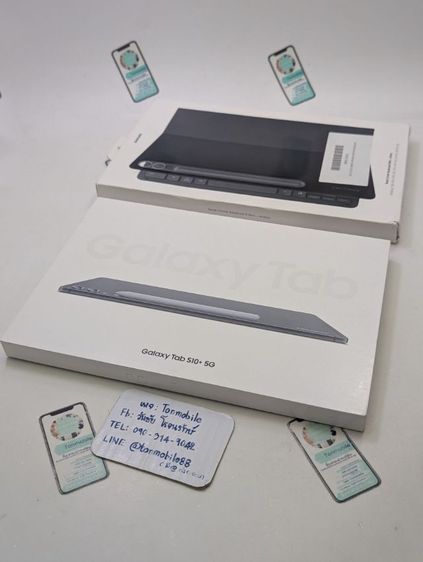 256 GB Samsung Galaxy Tab S10 Plus 5G ศูนย์ไทย สภาพใหม่เอี่ยม อุปกรณ์ครบยกกล่อง พร้อม Book Cover Keyboard ประกันเหลือ เพียง 22,990 บาท
