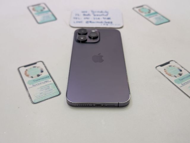 ขาย เทิร์น iPhone 14 Pro Max 128 Purple ศูนย์ไทย อุปกรณ์ครบยกกล่อง ขาดสายชาร์จ สุขภาพแบต 77 เพียง 13,990 บาท ครับ  รูปที่ 8