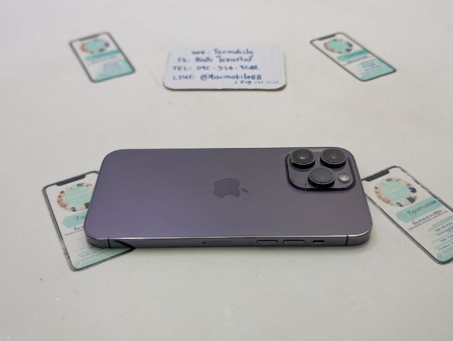 ขาย เทิร์น iPhone 14 Pro Max 128 Purple ศูนย์ไทย อุปกรณ์ครบยกกล่อง ขาดสายชาร์จ สุขภาพแบต 77 เพียง 13,990 บาท ครับ  รูปที่ 6