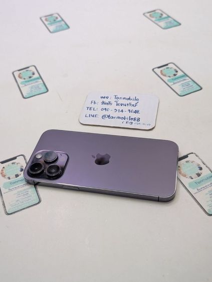 ขาย เทิร์น iPhone 14 Pro Max 128 Purple ศูนย์ไทย อุปกรณ์ครบยกกล่อง ขาดสายชาร์จ สุขภาพแบต 77 เพียง 13,990 บาท ครับ  รูปที่ 4