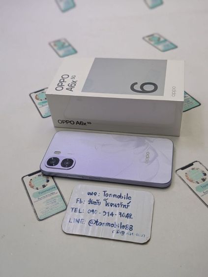 ขาย เทิร์น Oppo A6x 5G Ram 4 Rom 128 ศูนย์ไทย ของใหม่มือ 1 แกะเช็ค ประกันเดิน 1 วัน เพียง 3,990 บาท ครับ รูปที่ 2