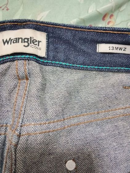 ยีนส์ Wrangler  Broken Twill เอว 34 สภาพดี รูปที่ 8