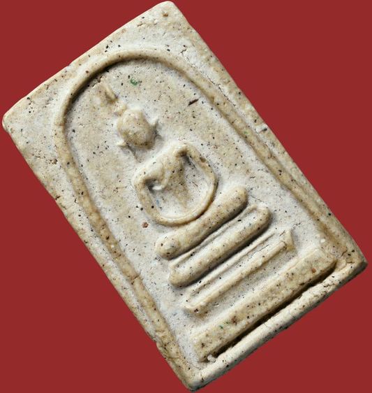 (สวยสุด)ให้เช่าบูชา มรดกบ้าน  พระสมเด็จวัดระฆัง พิมพ์เกศบัวตูม มีมวลสาร พิมพ์สวยคม สมบูรณ์ รูปที่ 13