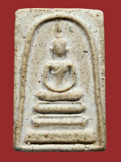 (สวยสุด)ให้เช่าบูชา มรดกบ้าน  พระสมเด็จวัดระฆัง พิมพ์เกศบัวตูม มีมวลสาร พิมพ์สวยคม สมบูรณ์ รูปที่ 6