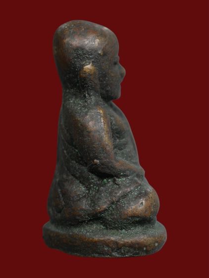 รูปหล่อโบราณหลวงพ่อเงิน พิมพ์นิยม วัดบางคลาน จ.พิจิตร รูปที่ 4