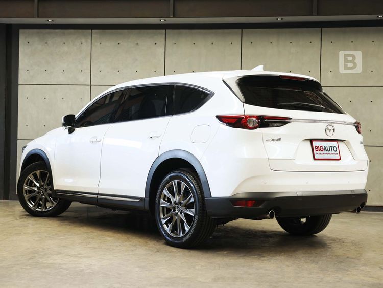 Mazda CX-8 2021 2.2 XDL Utility-car ดีเซล ไม่ติดแก๊ส เกียร์อัตโนมัติ ขาว รูปที่ 4