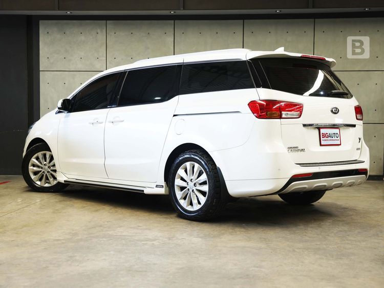 Kia Grand Carnival 2018 2.2 EX Utility-car ดีเซล ไม่ติดแก๊ส เกียร์อัตโนมัติ ขาว รูปที่ 3