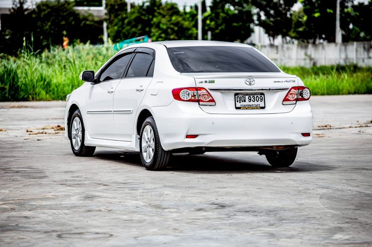 Toyota Altis 2011 1.6 E CNG Sedan เบนซิน ไม่ติดแก๊ส เกียร์อัตโนมัติ ขาว รูปที่ 4