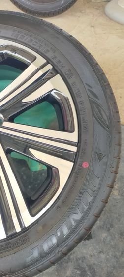 แม็กโตโยต้า ขอบ16 ป้ายแดงสีเดิม พร้อมยางดันลอป 185 60 16 ปี23 ยางมีตุ่มหน้ายางทุกเส้น ใส่ yaris vios รูปที่ 10