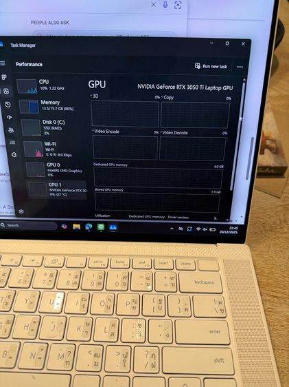 Dell XPS 15 9510 มือสอง สภาพดี ราคามือหนึ่ง 89,000+ บาท รูปที่ 5