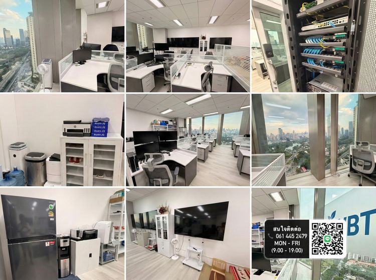 เซ้งสัญญาเช่า Office ตกแต่งแล้วพร้อมเข้าอยู่ สีลม ศาลาแดง ใกล้ MRT BTS เดินได้ใน1นาที รูปที่ 5