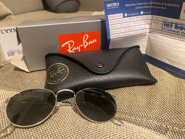 แว่นกันแดด Ray-ban Round metal (RB3447) มือสอง  รูปที่ 3