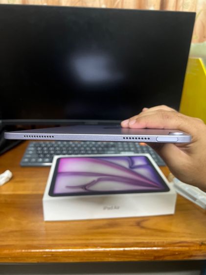 iPad Air 11” M2 128 gb. Wi-Fi สีม่วง รูปที่ 7
