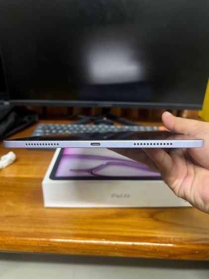 iPad Air 11” M2 128 gb. Wi-Fi สีม่วง รูปที่ 8