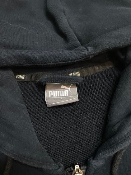 เสื้อ Puma แบบฮู้ดซิบ โลโก้ กรม รูปที่ 6