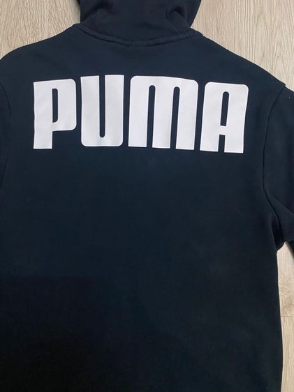 เสื้อ Puma แบบฮู้ดซิบ โลโก้ กรม รูปที่ 7