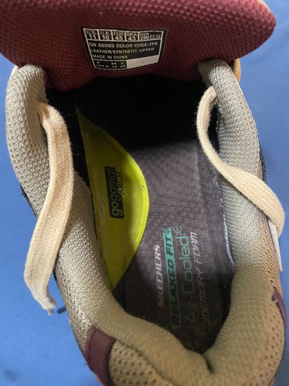 Skechers Men Staxed - Volted Sneakers (Taupe) มือ2 สภาพดีมาก สอบถามได้ 083-920-0014  รูปที่ 4