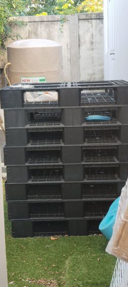 พาเลท สีดำ อย่างหนา 2 ชั้น