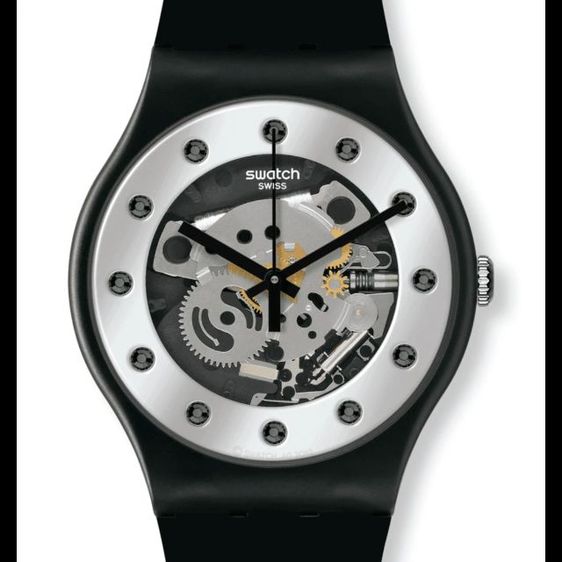 SWATCH SILVER GLAM (SUOZ147) รูปที่ 13