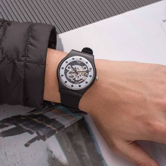 SWATCH SILVER GLAM (SUOZ147) รูปที่ 14