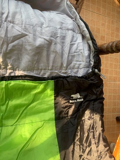 ถุงนอน Bears Rock รุ่นเอ็มเอ็กซ์ 603. 8 องศาถึง -4 สภาพดียังไม่ได้ซักทำความสะอาด รูปที่ 2