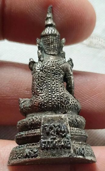 พระพุทธปางมารวิชัย เก่าไม่ทราบที่ ขนาดห้อยคอ รูปที่ 4