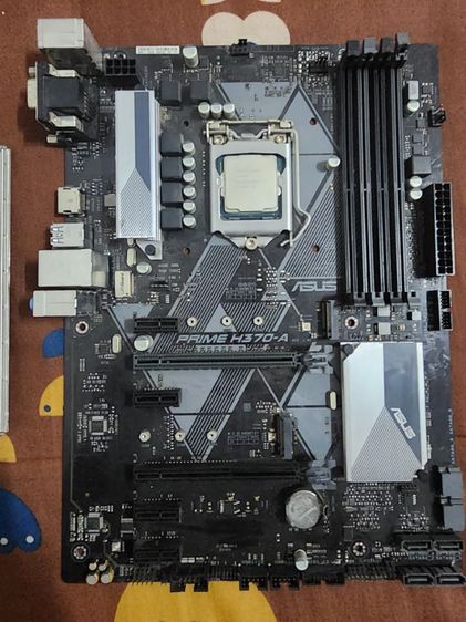 CPU INTEL CORE I7-8700 3.2 GHz
MAINBOARD ASUS PRIME H370-A
RAM DDR4 (2666) 16GB รูปที่ 2