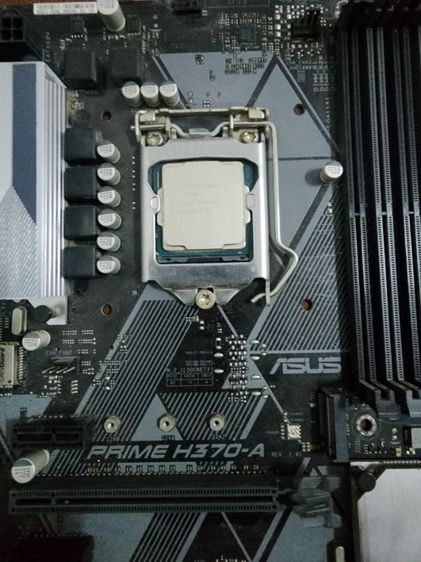 CPU INTEL CORE I7-8700 3.2 GHz
MAINBOARD ASUS PRIME H370-A
RAM DDR4 (2666) 16GB รูปที่ 5