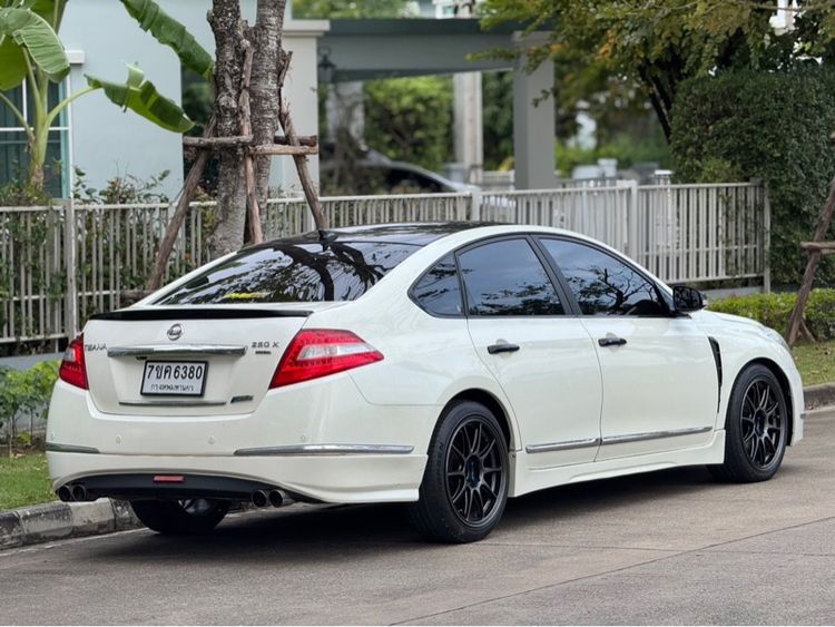 Nissan Teana 2010 2.5 250 XV Sedan เบนซิน ไม่ติดแก๊ส เกียร์อัตโนมัติ ขาว รูปที่ 4