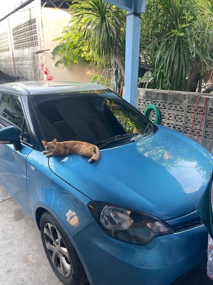 MG MG3 2016 เบนซิน ไม่ติดแก๊ส เกียร์อัตโนมัติ น้ำเงิน