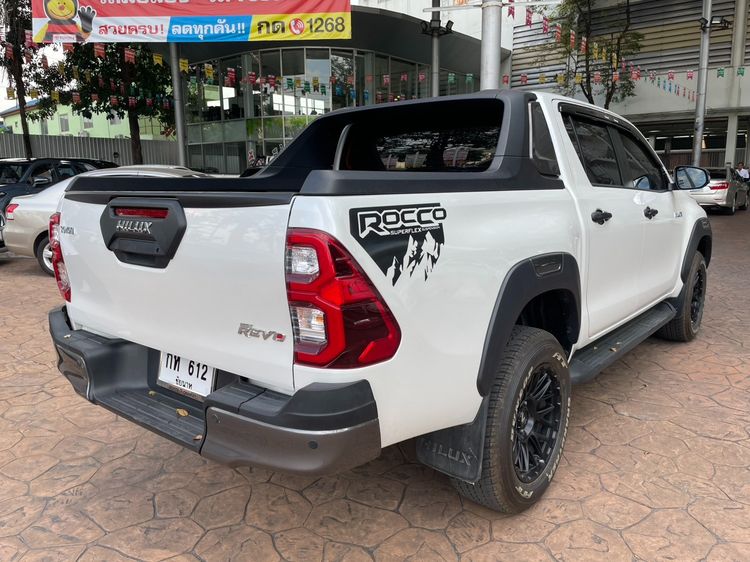 Toyota Hilux Revo 2025 Double Cab Prerunner 2x4 2.4 Rocco Pickup ดีเซล ไม่ติดแก๊ส เกียร์อัตโนมัติ ขาว รูปที่ 4