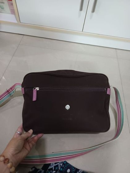 กระเป๋าสะพายผ้าแคนวาสแบรนด์มือสอง300ส่งฟรี รูปที่ 11