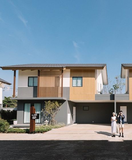 โครงการบีลีฟ รวมโชค บ้านแฝดสไตล์โมเดิร์นญี่ปุ่น ใกล้ศูนย์ราชการ โซนรวมโชค