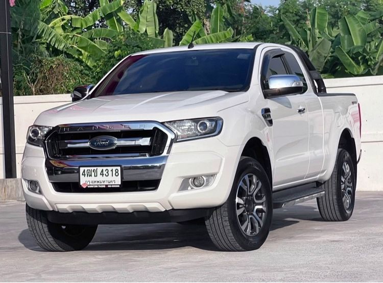 Ford Ranger 2017 2.2 Hi-Rider XLT Pickup ดีเซล ไม่ติดแก๊ส เกียร์อัตโนมัติ ขาว รูปที่ 2