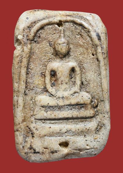 พระสมเด็จวัดระฆัง สภาพใช้ เนื้อเก่า จัดจ้าน มีมวลสาร รูปที่ 7