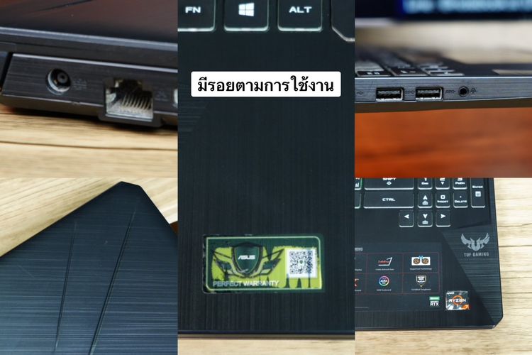 Asus TUF Gaming Ryzen7-3750H RTX2060(6GB) Ram16 SSD512 จอ15.6 144Hz สเปคเกมมิ่ง คีย์บอร์ดไฟRGB ขายเพียง 11,890.- รูปที่ 10
