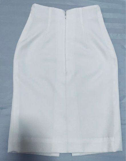 กระโรงเอวสูง สีขาว