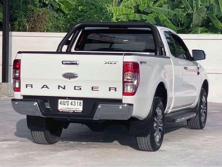 Ford Ranger 2017 2.2 Hi-Rider XLT Pickup ดีเซล ไม่ติดแก๊ส เกียร์อัตโนมัติ ขาว รูปที่ 4