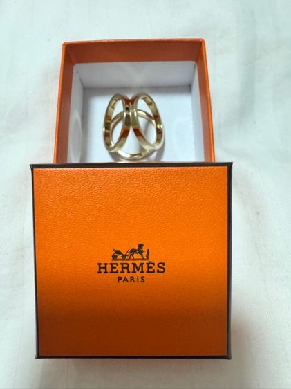 อื่นๆ  Scarf Ring Brass Trio – Permabrass Coated 