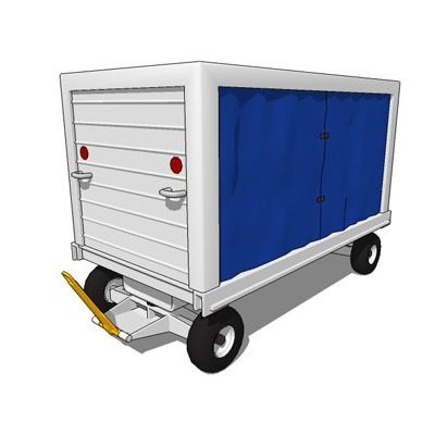 กระทะล้อรถลากสัมภาระ กระทะล้อรถลากในสนามบิน รูปที่ 6