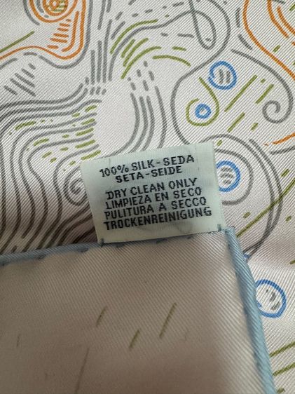  Silk Scarf “Please Hold The LineSilk รูปที่ 3