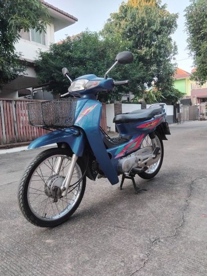 ฮอนด้าดรีม100pสตาร์ทมือ สีน้ำเงิน สภาพดี ปี44 เครื่องเดิมๆไม่ควัน ไม่ดังเดินเบานิ่ง ภาษี69 สนใจคุยโทรได้ 0817432637 รูปที่ 10