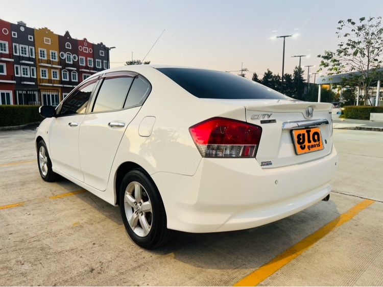 Honda City 2009 1.5 V Sedan เบนซิน ไม่ติดแก๊ส เกียร์อัตโนมัติ ขาว รูปที่ 4