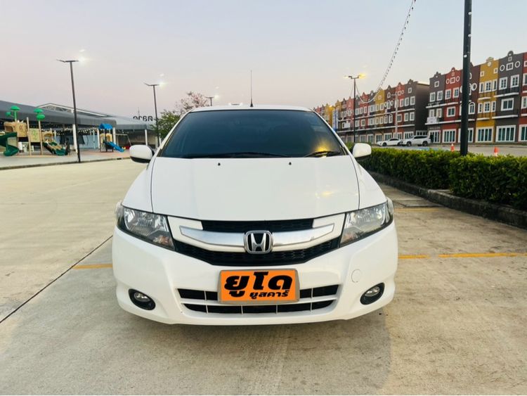 Honda City 2009 1.5 V Sedan เบนซิน ไม่ติดแก๊ส เกียร์อัตโนมัติ ขาว รูปที่ 3
