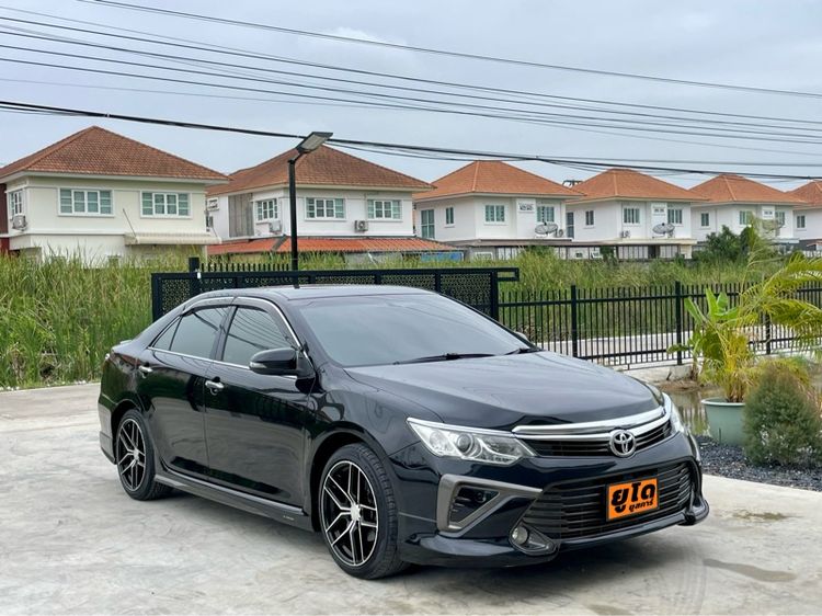 Toyota Camry 2016 2.0 G Extremo Sedan เบนซิน ไม่ติดแก๊ส เกียร์อัตโนมัติ ดำ รูปที่ 3
